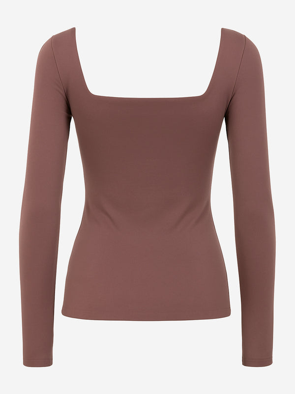 Aritzia Contour Squareneck Hip Longsleeve - alternate