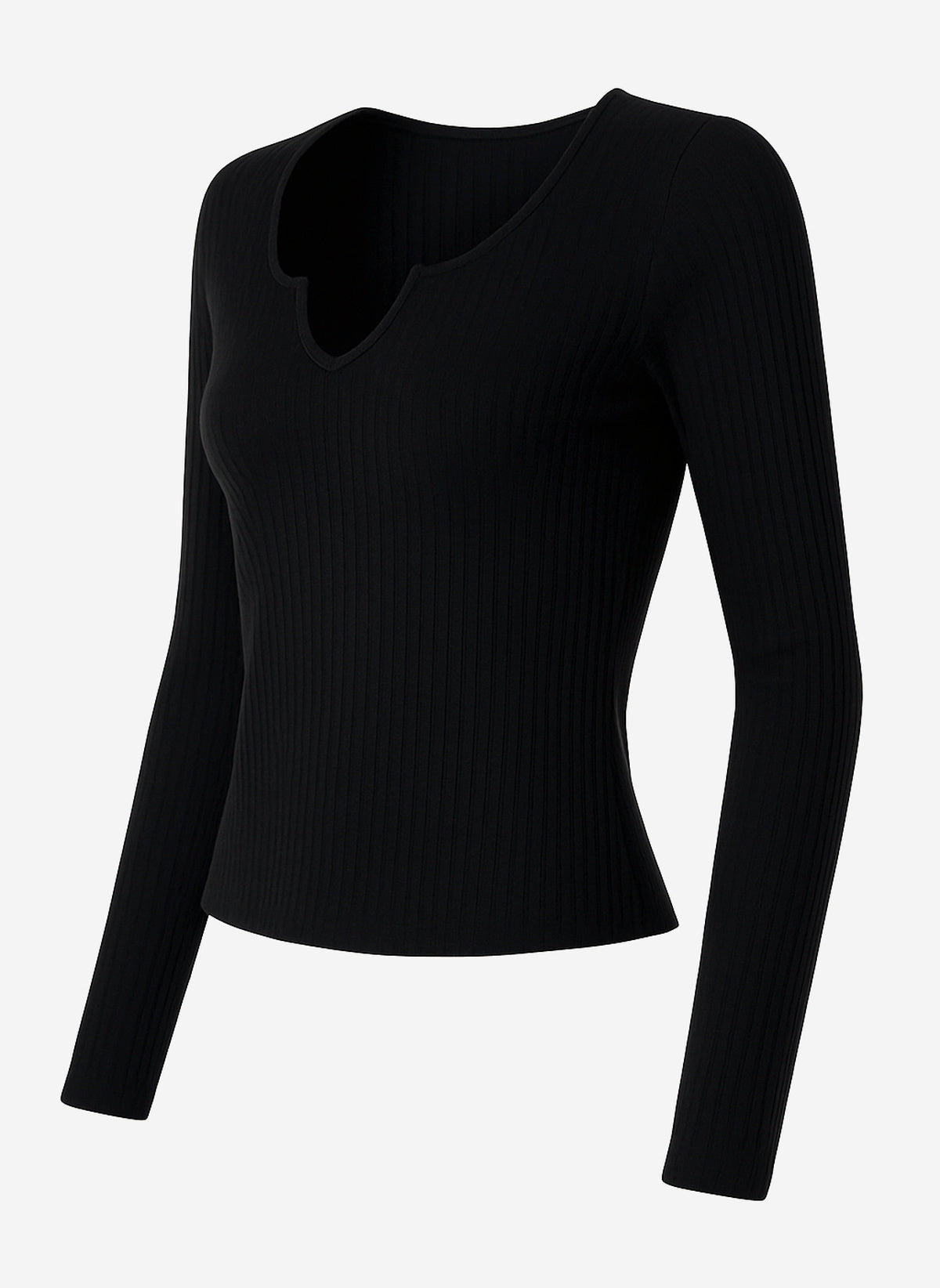 Project Social T Voyager Notch Rib Top - Image 3