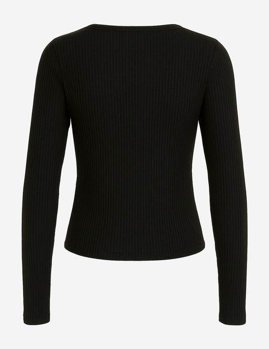 Project Social T Voyager Notch Rib Top - Image 2