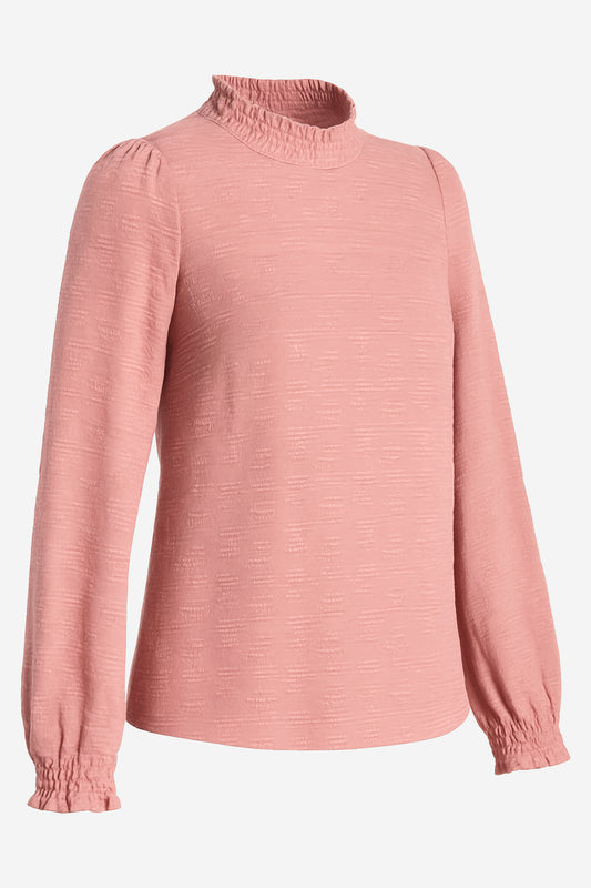 Adrianna Papell Smocked Knit Top - Image 3