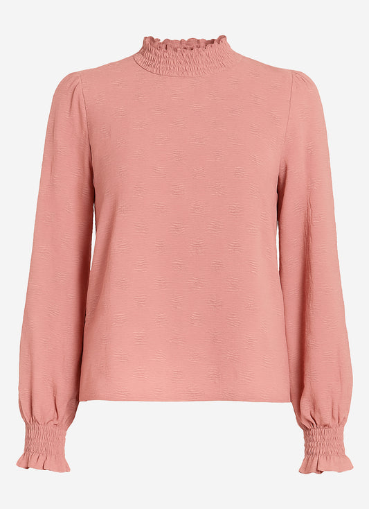 Adrianna Papell Smocked Knit Top