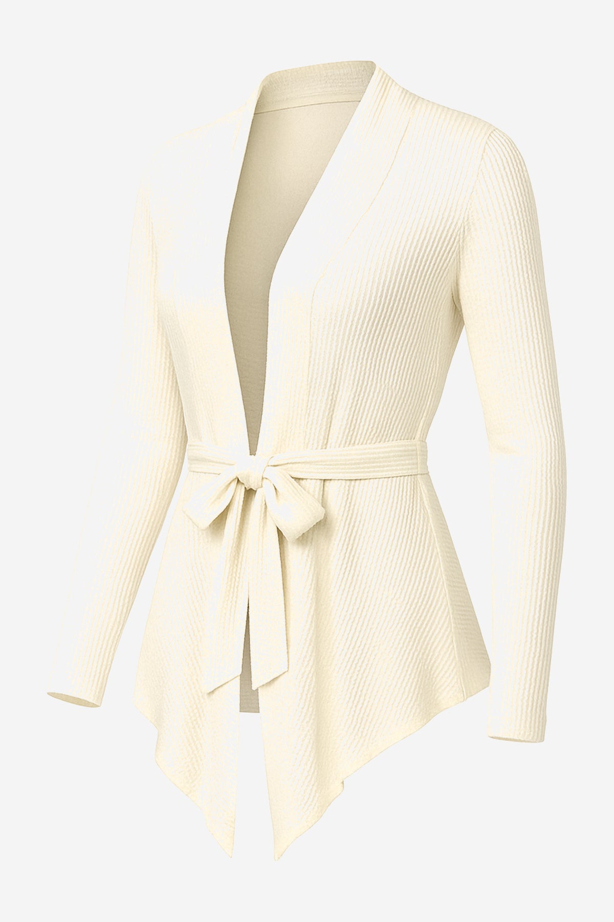 Bobeau Tie Front Cardigan - Image 3