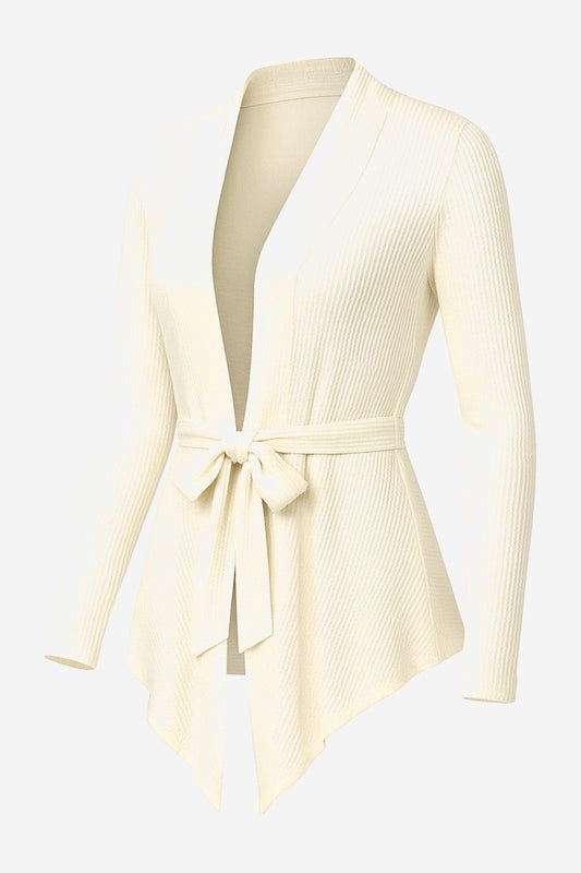 Bobeau Tie Front Cardigan - Image 3