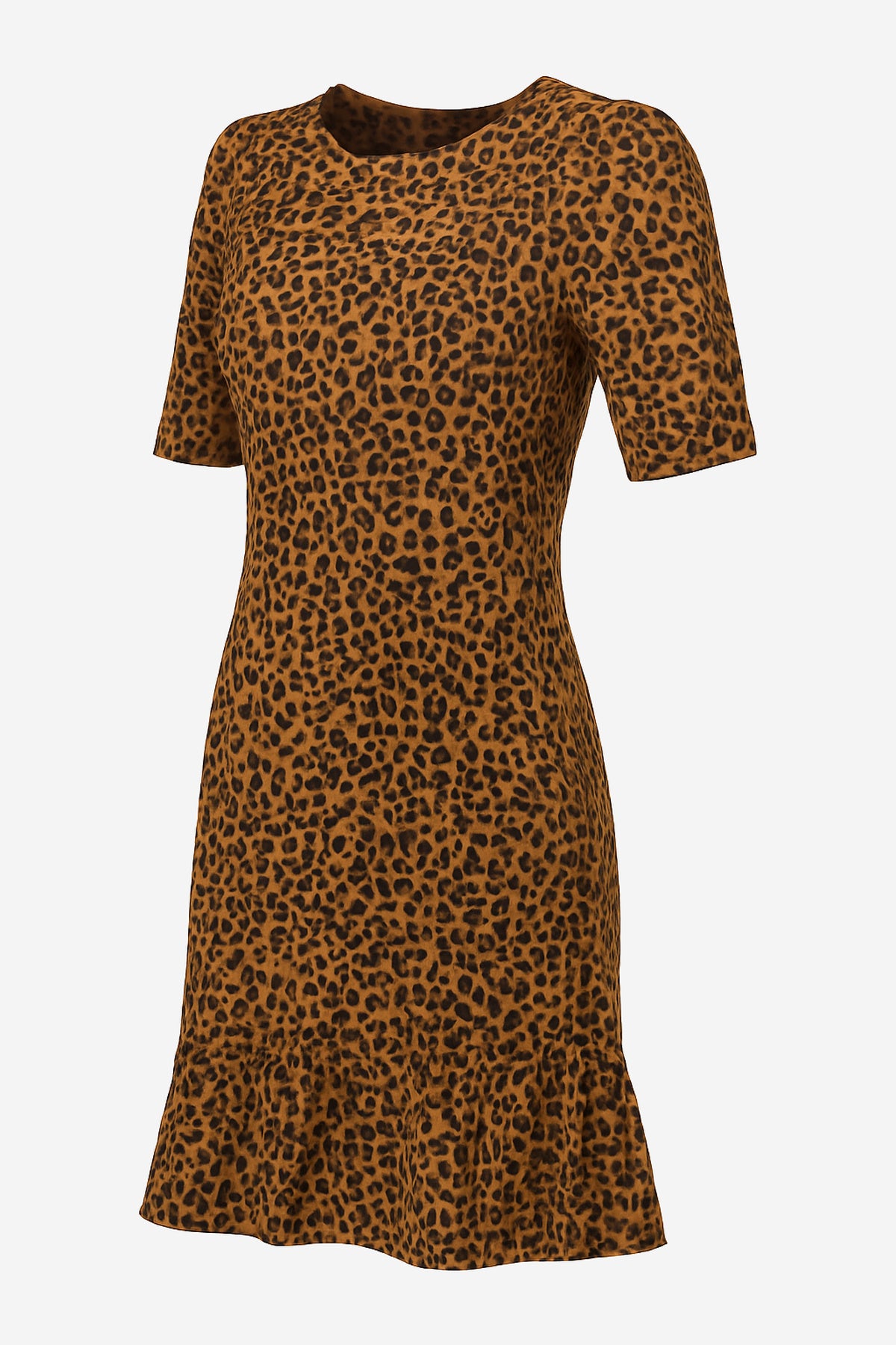 Cece Leopard Print Knit Dress - Image 3