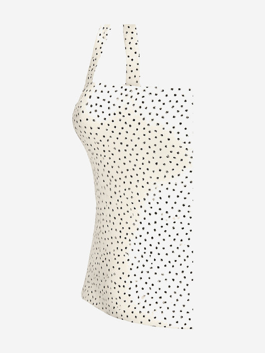 Socialite Square Neck Fitted Strappy Top - Image 3