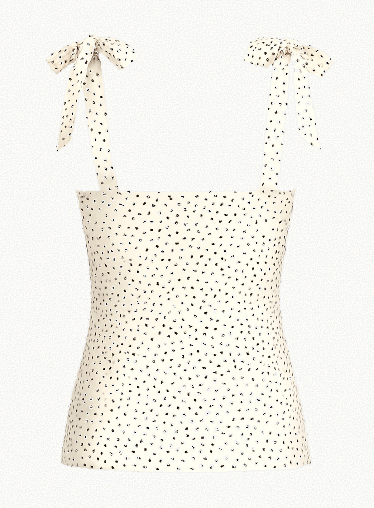 Socialite Square Neck Fitted Strappy Top - Image 2