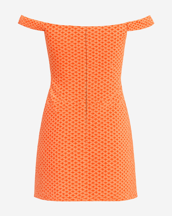 Free People Berry Kiss Eyelet Off The Shoulder Minidress - alternate