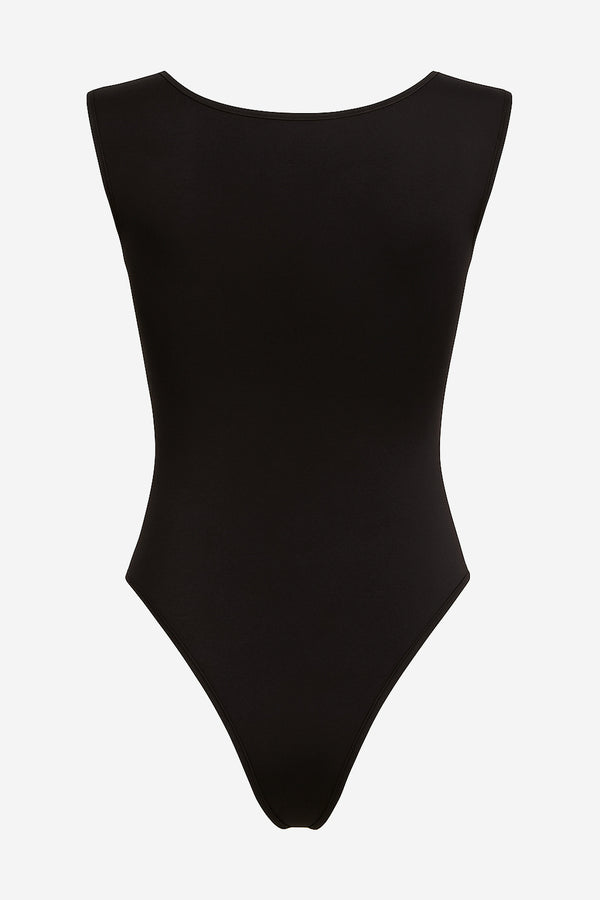 Free People Clean Lines Boat Neck Bodysuit - alternate