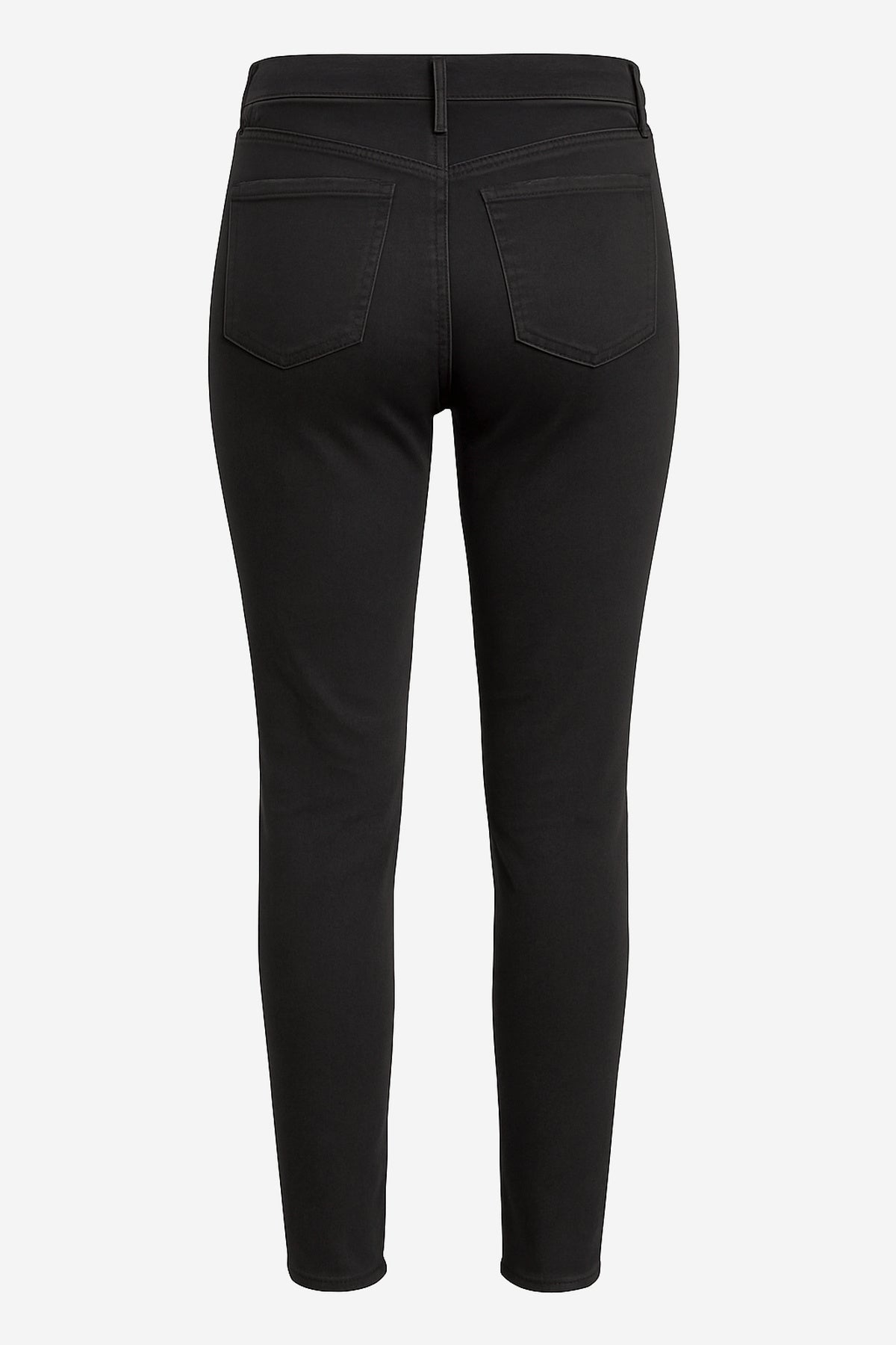 Frame High Waist Skinny Jeans (noir) - Image 2
