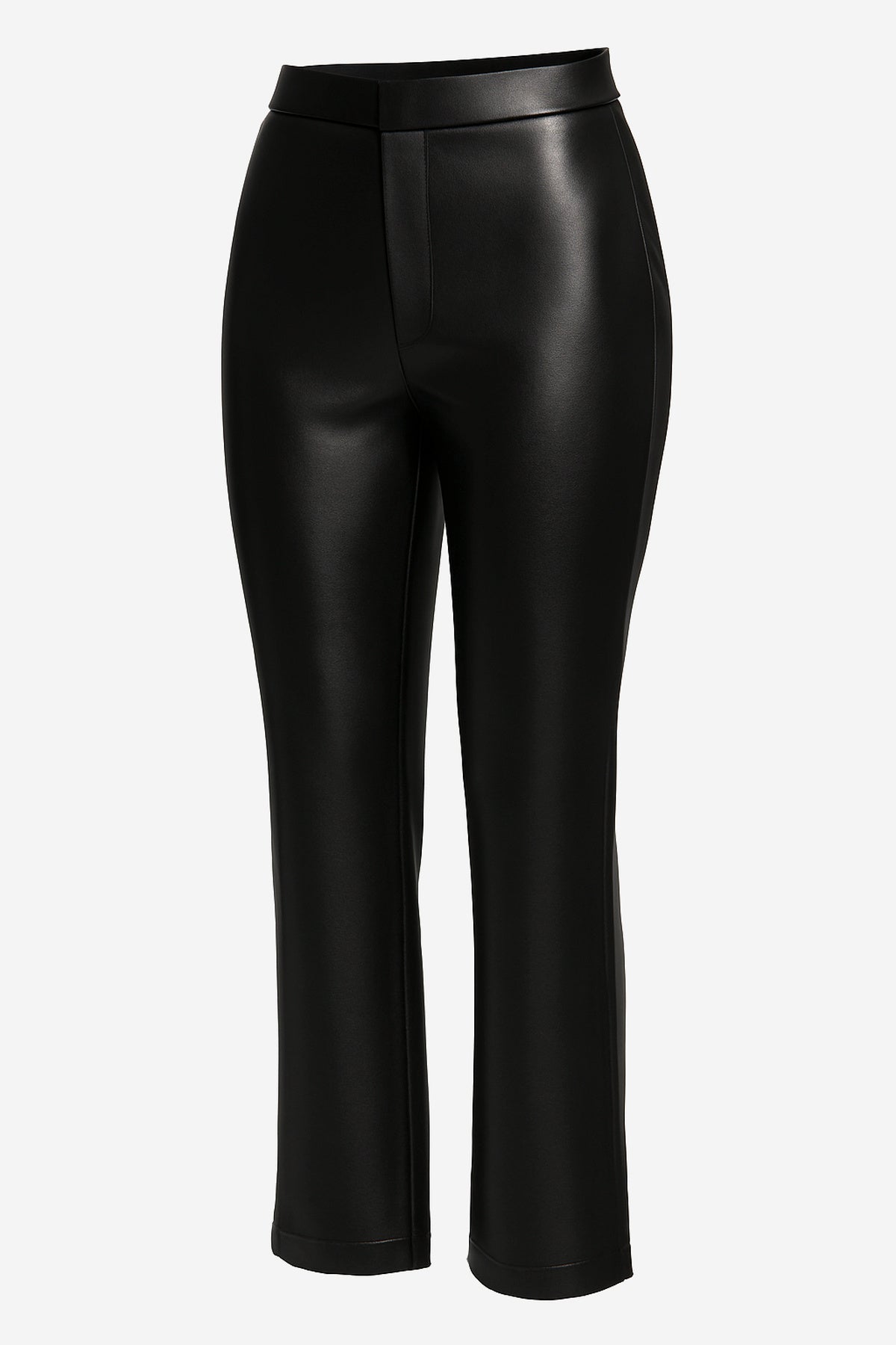 Good American Shiny Crop Scuba Knit Trousers - Image 3