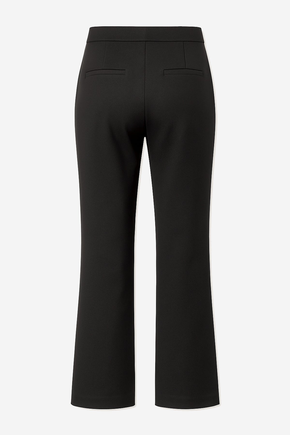 Good American Shiny Crop Scuba Knit Trousers - Image 2