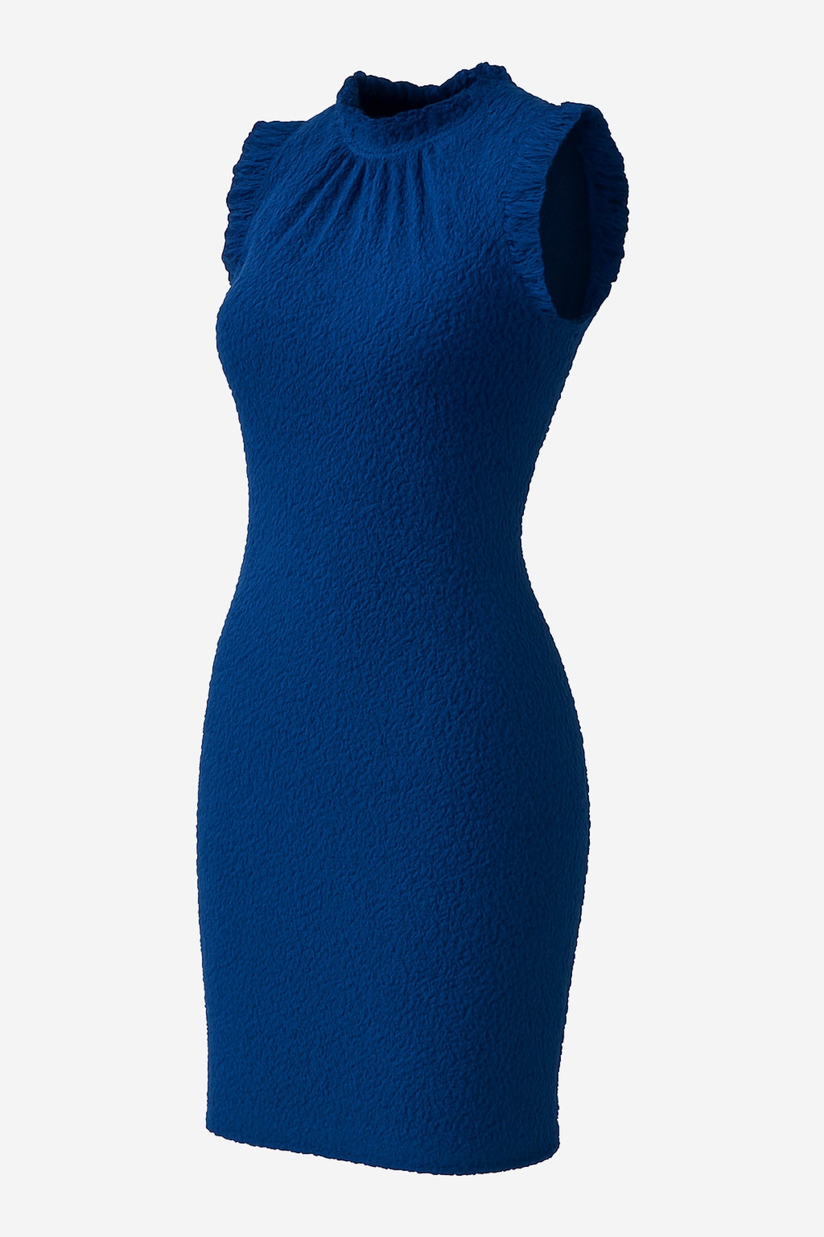 By Anthropologie Ruffle-trim Textured Mini Dress - Image 3