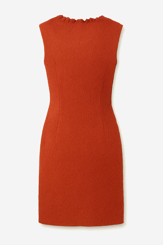By Anthropologie Ruffle-trim Textured Mini Dress - Image 2