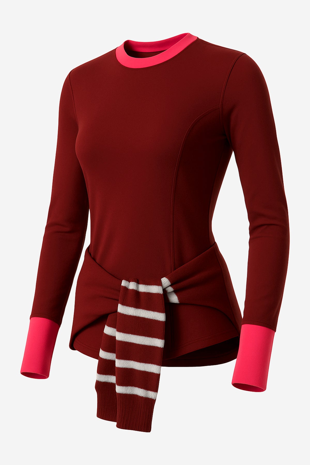 Anthropologie Maeve Long-sleeve Seamed Tee - Image 3