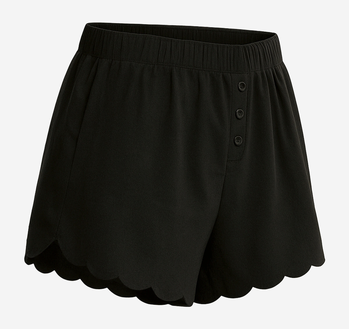 By Anthropologie Scallop Micro Shorts - Image 3