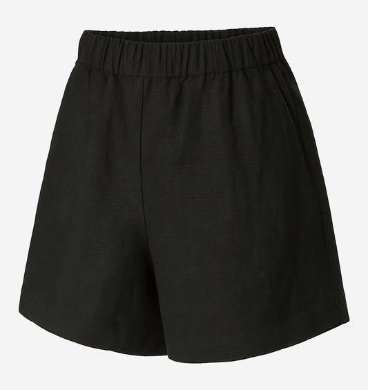 By Anthropologie Linen Tap Shorts - Image 3