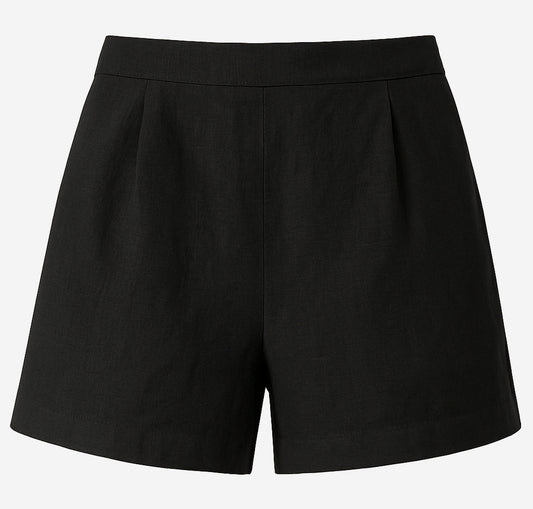 By Anthropologie Linen Tap Shorts