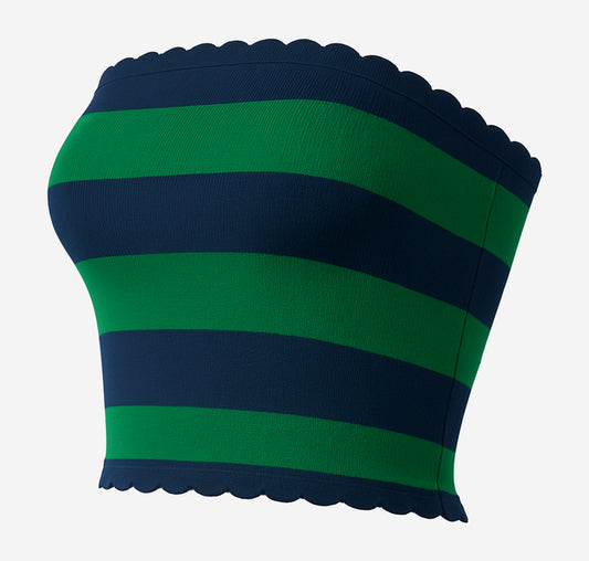 Anthropologie The Mandy Striped Strapless Top - Image 3