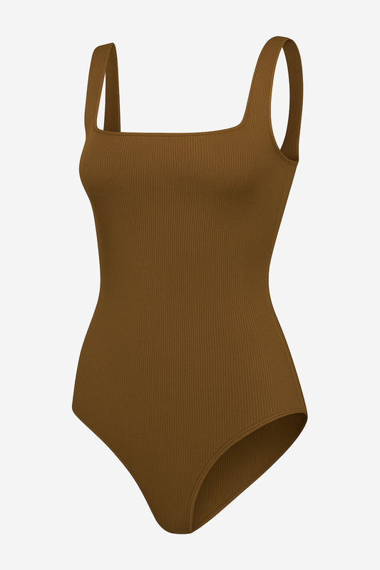 Anthropologie The Renna Seamless Square-neck Bodysuit - Image 3
