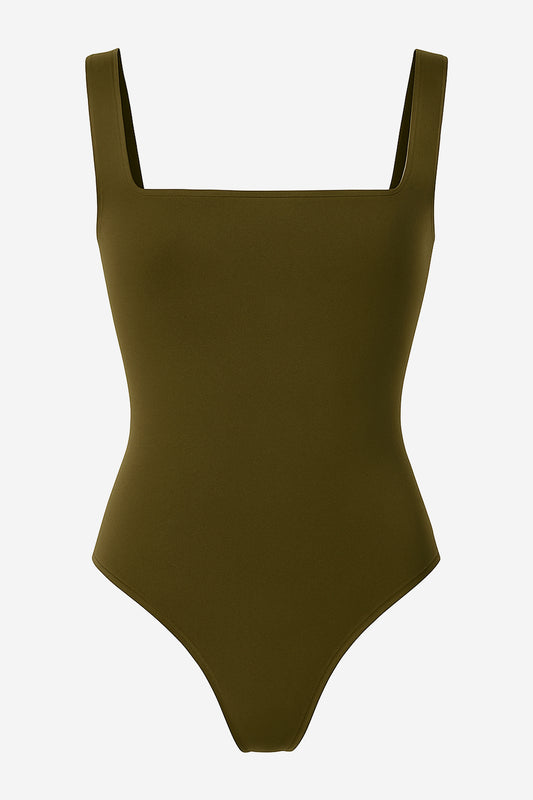Anthropologie The Renna Seamless Square-neck Bodysuit - Image 2