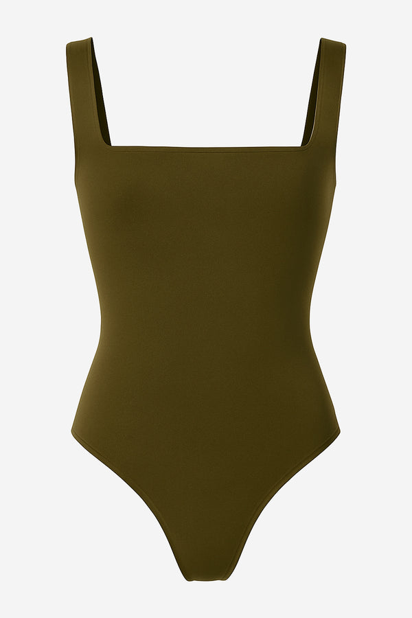 Anthropologie The Renna Seamless Square-neck Bodysuit - alternate
