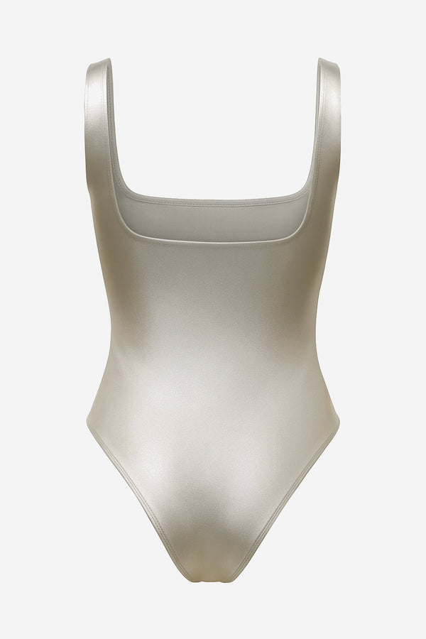 Aritzia Contour Metallic Squareneck Bodysuit - alternate