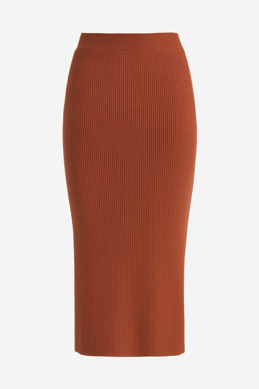 Project Social T Throw And Go Sweater Rib Midi Ski