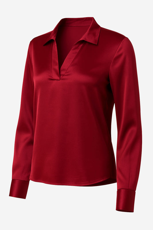 Bella Dahl Wide Placket Pullover - Image 3
