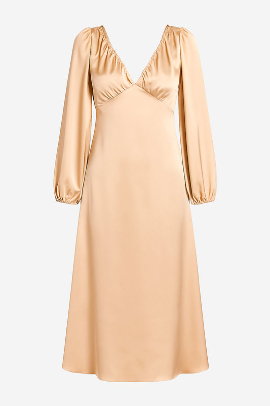 Serenette Tie-back Midi Dress