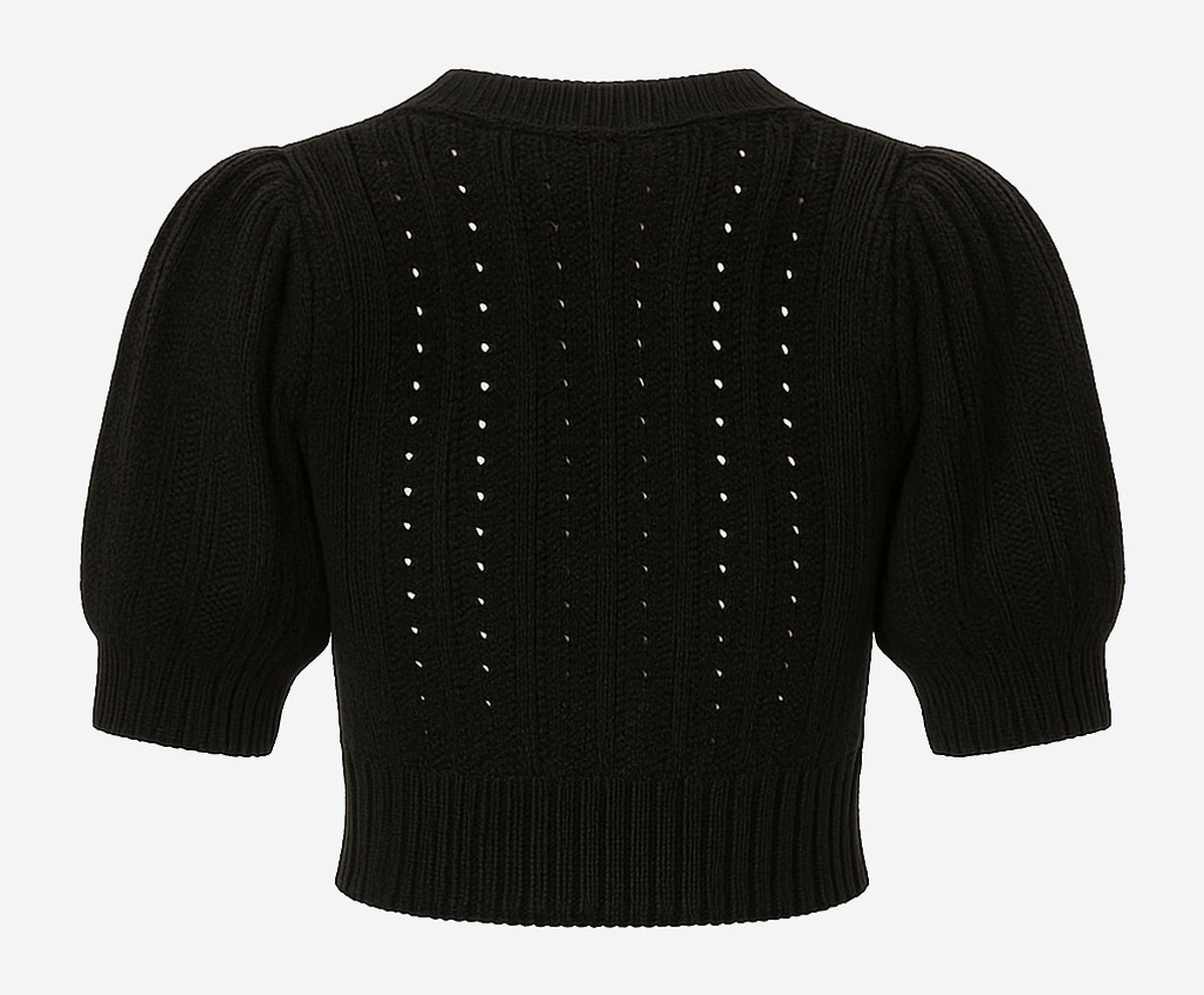 Saltwater Luxe Cropped Sweater - Image 2