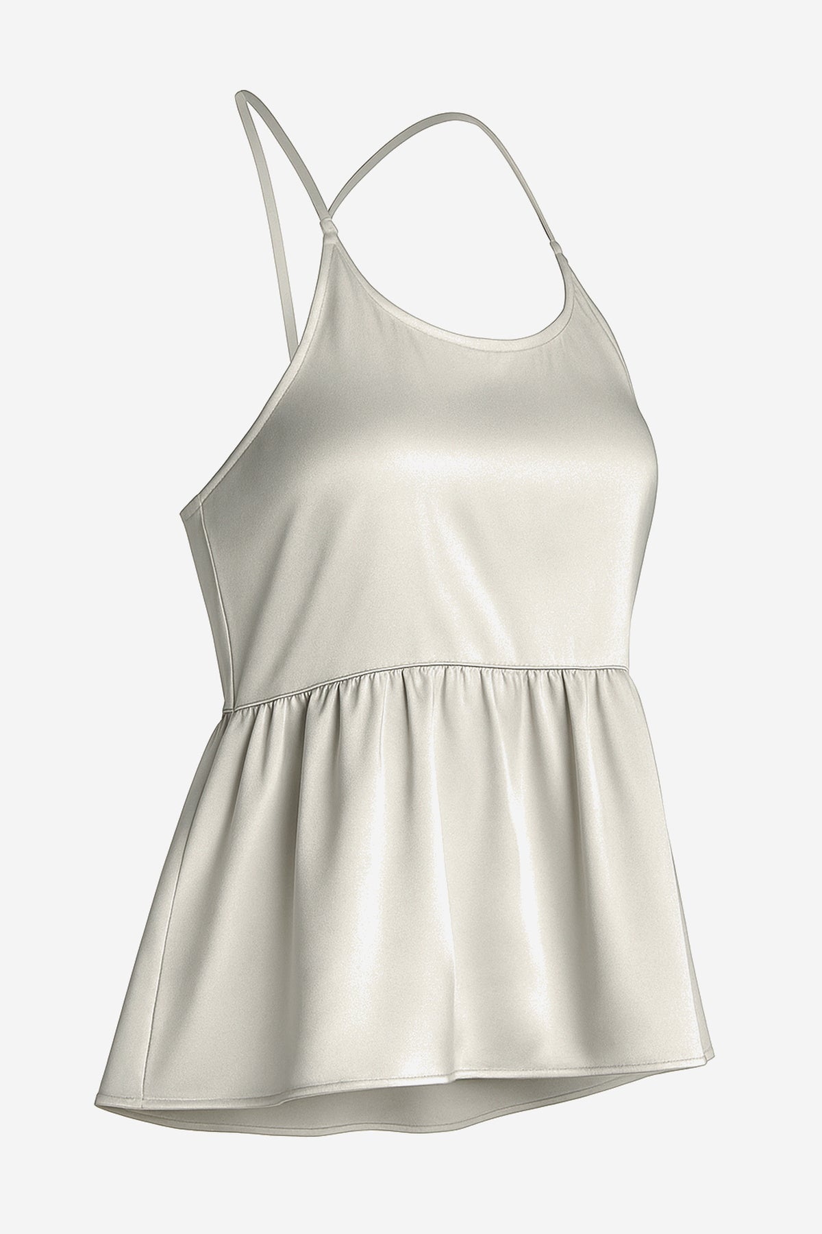 Anthropologie Let Me Be Shine Halter Babydoll Tank - Image 3