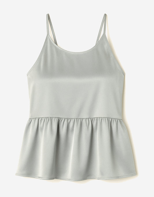 Anthropologie Let Me Be Shine Halter Babydoll Tank