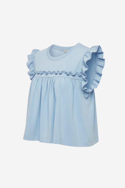 Maeve Sleeveless Ruffle Blouse - Image 5