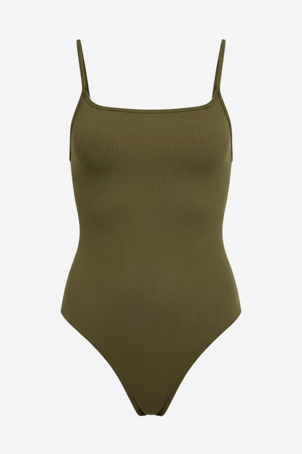 The Renna Seamless Square-Neck Bodysuit - alternate