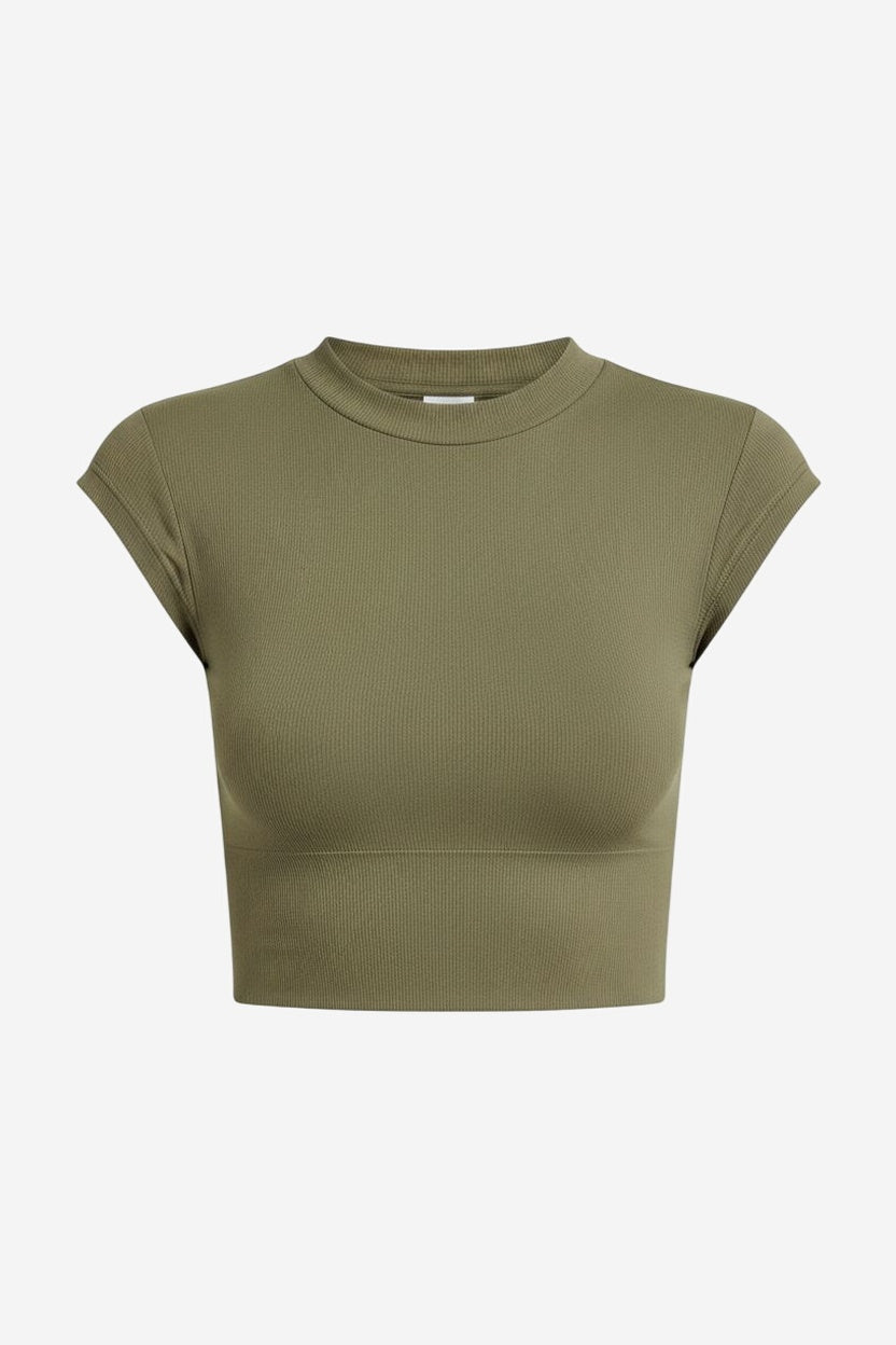 The Renna Seamless High-Neck Top - Image 2