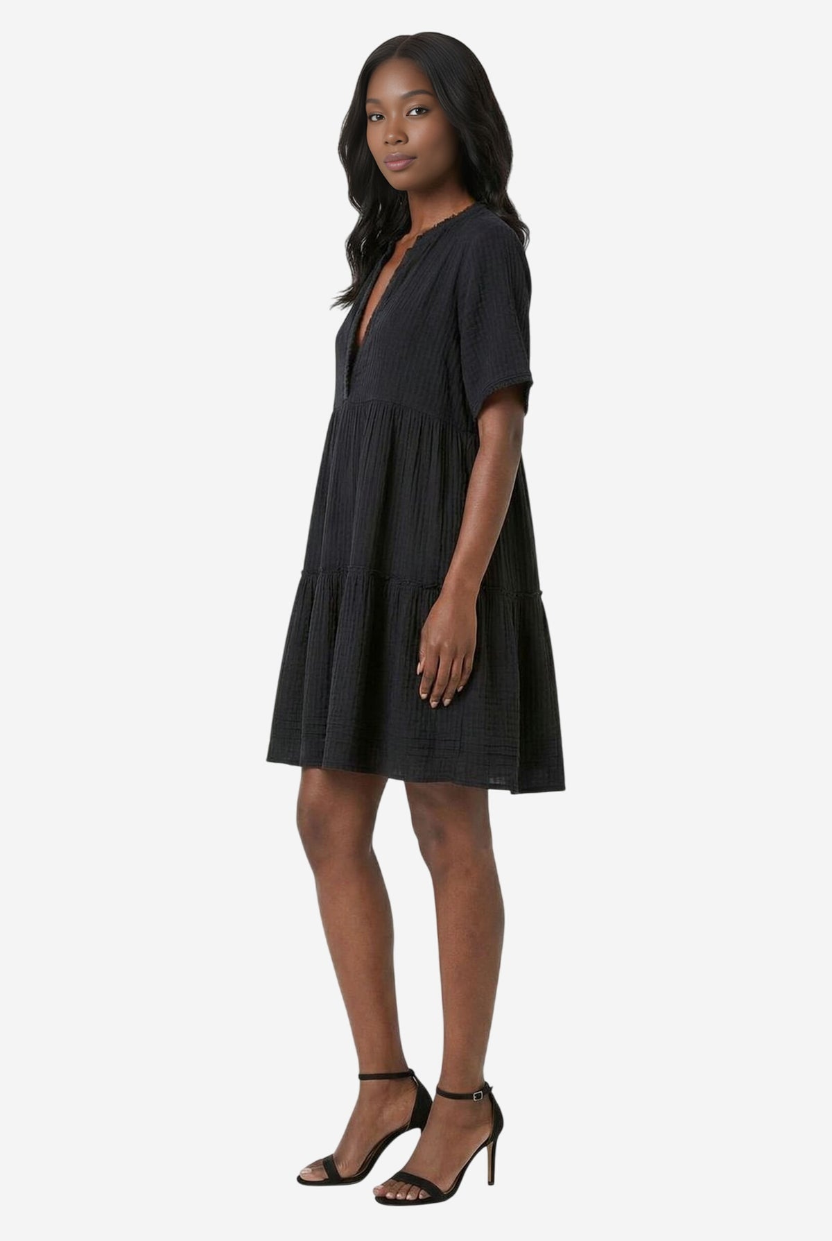 The Kallie Flowy Tunic Dress - Image 3
