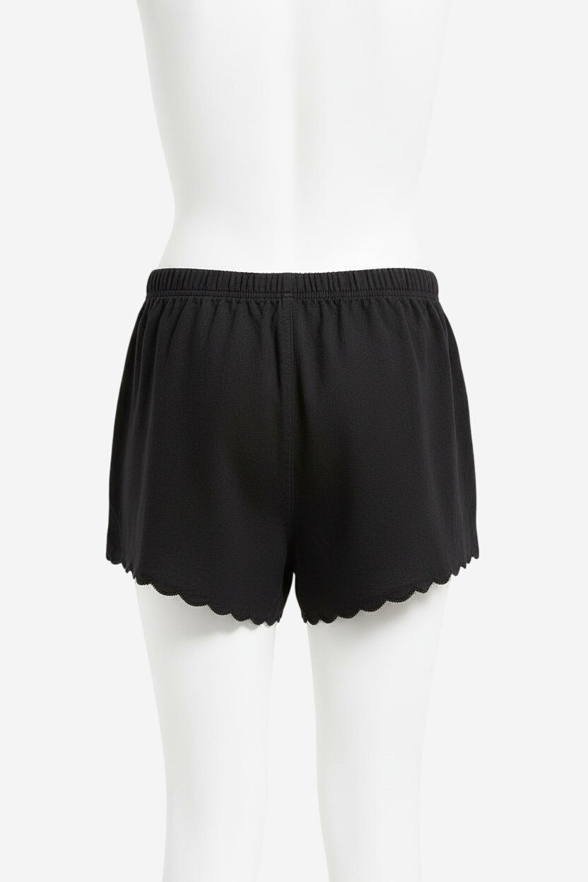 By Anthropologie Scallop Micro Shorts - Image 4
