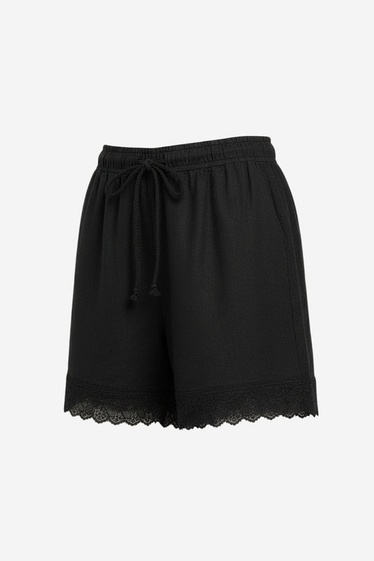 By Anthropologie Linen Tap Shorts - Image 5