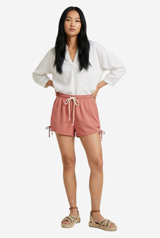 By Anthropologie Striped Micro Shorts