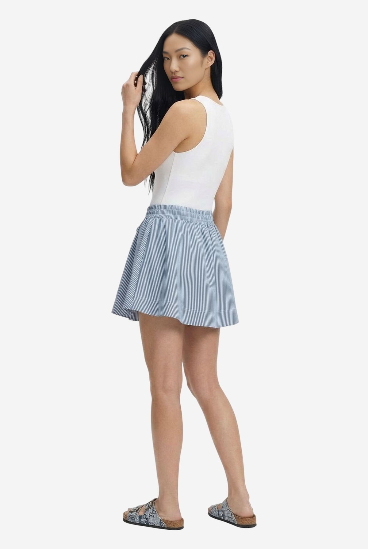 By Anthropologie Boxer Mini Skirt - Image 3