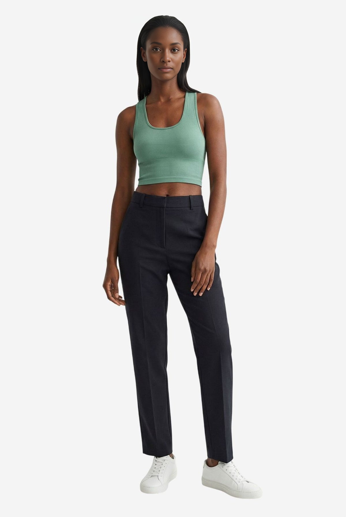 By Anthropologie Seamless Racerback Tank - Image 1