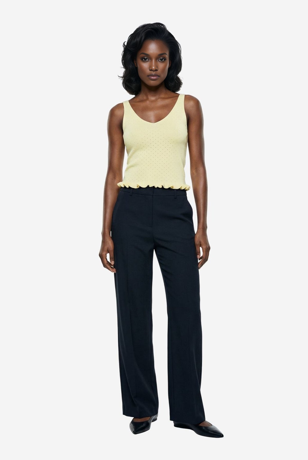 By Anthropologie Pointelle Tank - Image 1