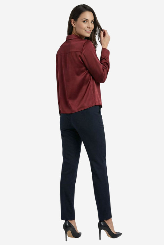 Bella Dahl Wide Placket Pullover - Image 3