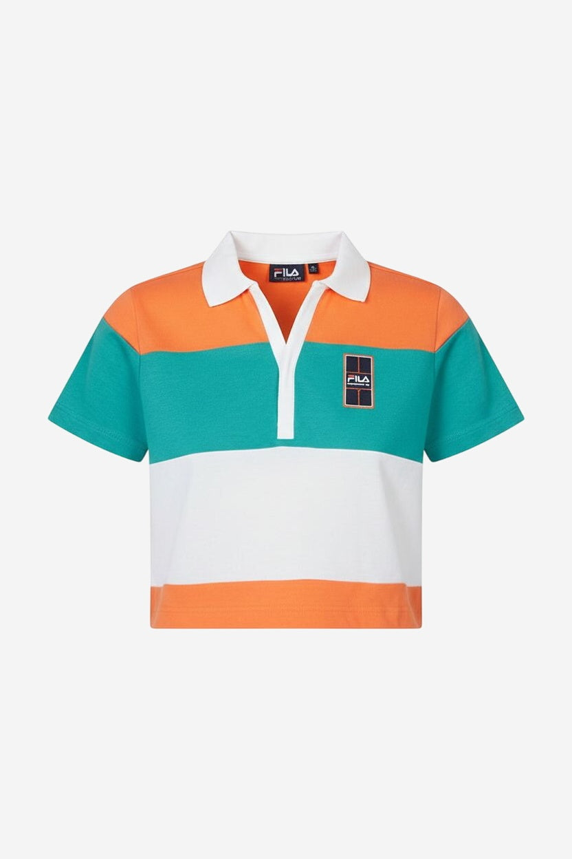 Fila X Dvrx Cropped Polo Shirt - Image 2