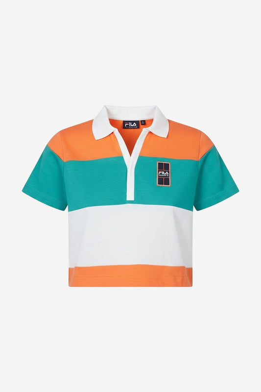Fila X Dvrx Cropped Polo Shirt - Image 2