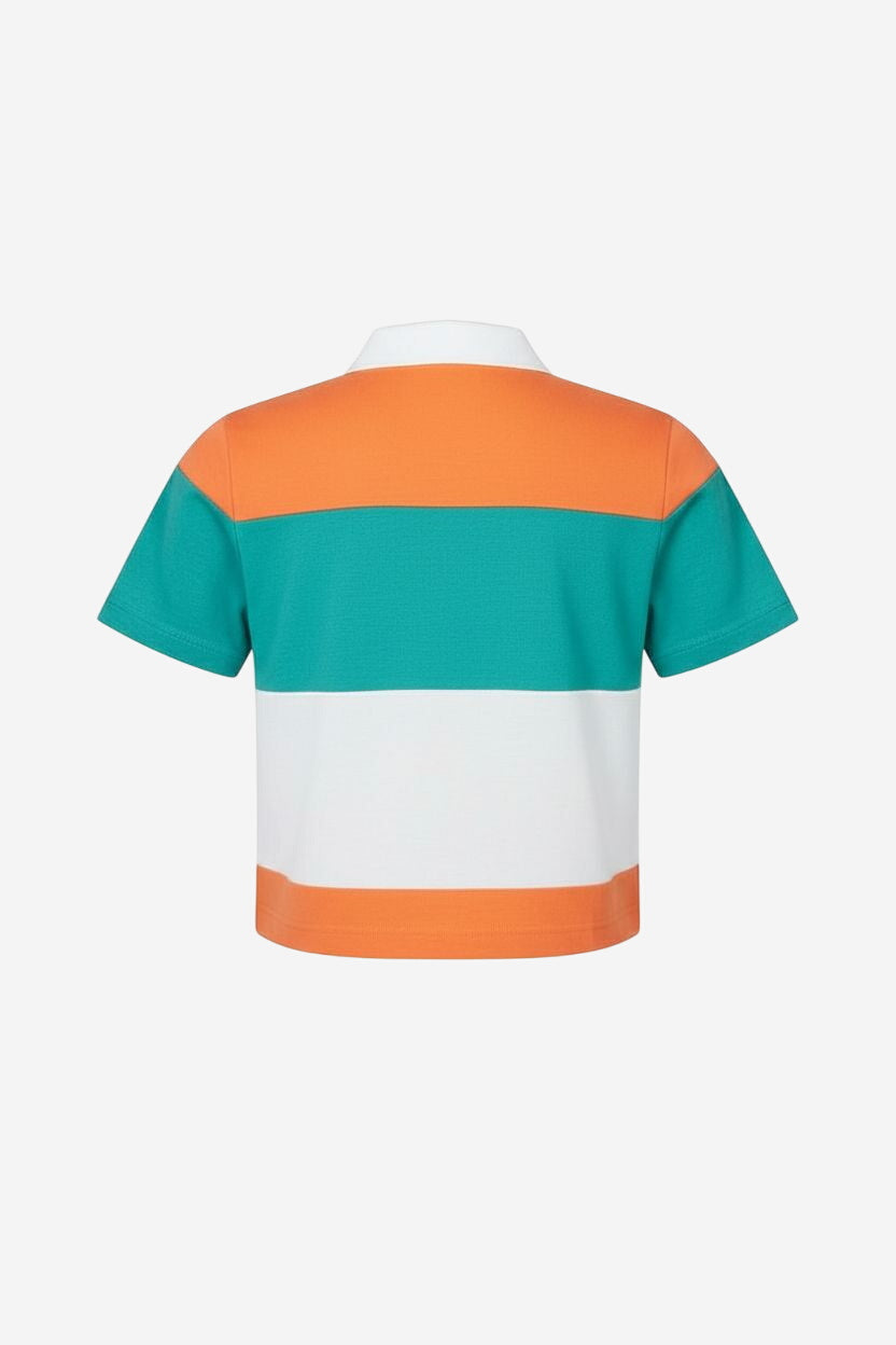 Fila X Dvrx Cropped Polo Shirt - Image 4
