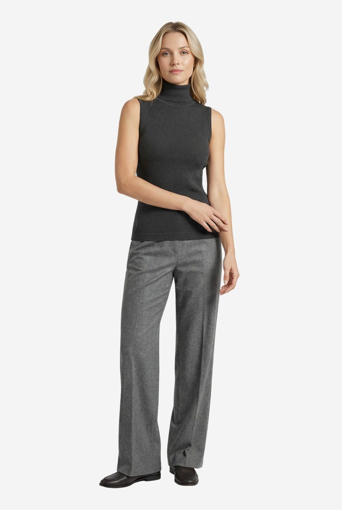 Always Ready Seamless Turtleneck Tank - Image 1