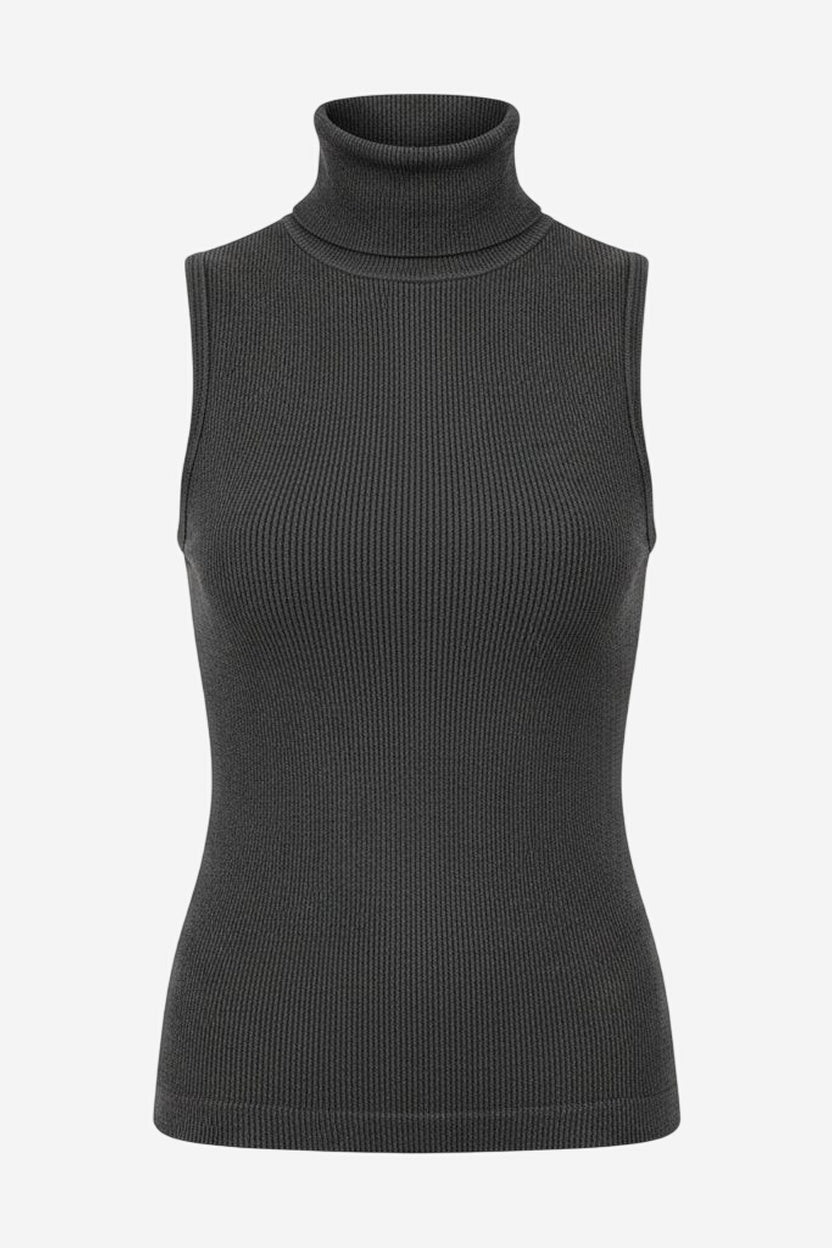 Always Ready Seamless Turtleneck Tank - Image 2
