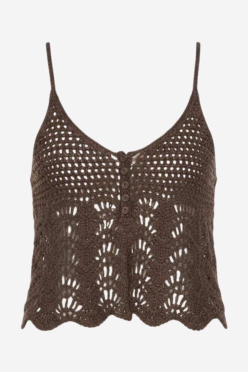 Free People Summer Breeze Linen-Blend Tank - Image 2