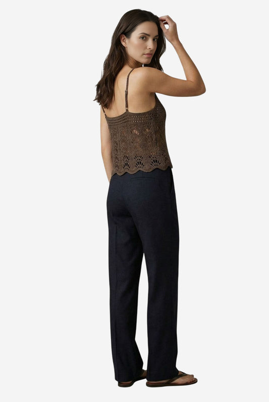 Free People Summer Breeze Linen-Blend Tank - Image 3